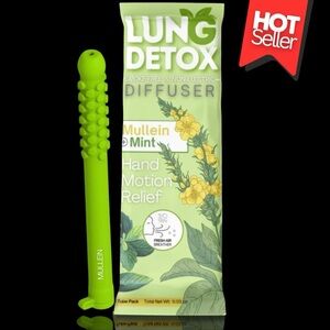 Mint Lung Detox Diffuser - Green